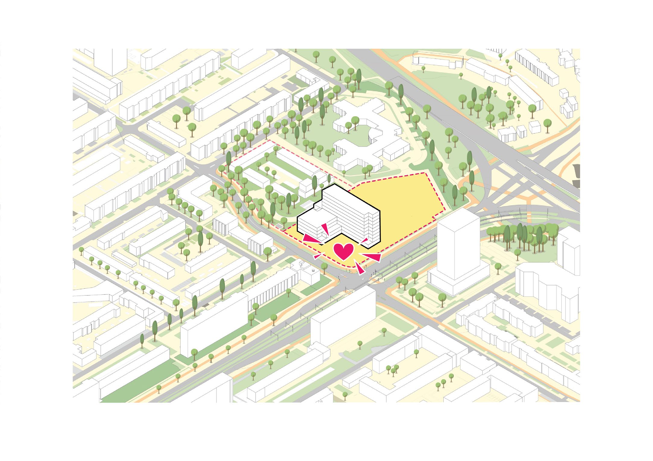 Nieuw plek kop Kanaleneiland